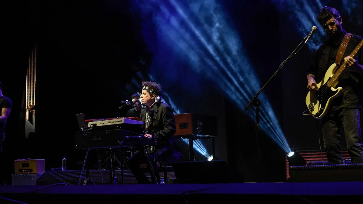 Andrés fue todos los Calamaro en Rosario